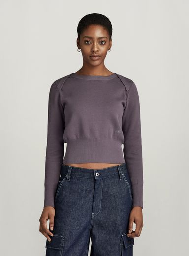 Moto Slim Knitted Sweater